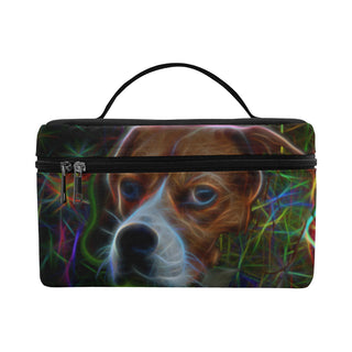 Beagle Glow Design 2 Cosmetic Bag/Large - TeeAmazing