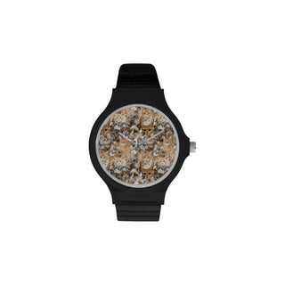 Cat Unisex Round Plastic Watch - TeeAmazing