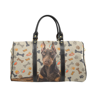Doberman Dog New Waterproof Travel Bag/Small - TeeAmazing