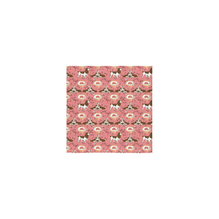 English Cocker Spaniel Pattern Square Towel 13x13 - TeeAmazing