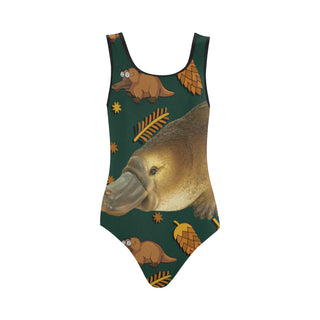 Platypus Vest One Piece Swimsuit - TeeAmazing