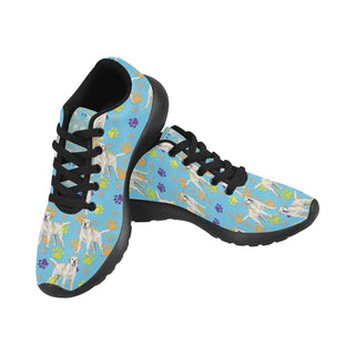 Labrador Retriever Water Colour Pattern No.1 Black Sneakers for Women - TeeAmazing