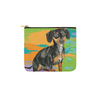 Dachshund Water Colour No.2 Carry-All Pouch 6x5 - TeeAmazing