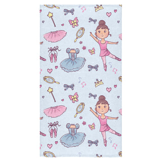 Ballet Pattern Bath Towel 30"x56" - TeeAmazing