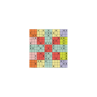 Sudoku Pattern Square Towel 13x13 - TeeAmazing