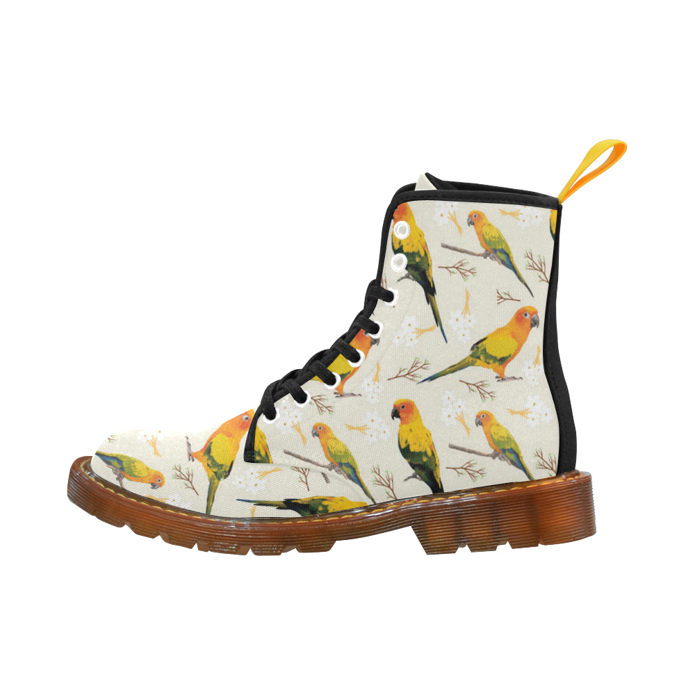 Conures Black Boots For Men - TeeAmazing