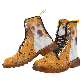 Coonhound Black Boots For Women - TeeAmazing