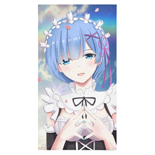 Rem is Best Waifu Bath Towel 30"x56" - TeeAmazing