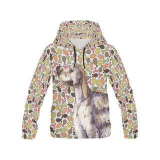 English Setter All Over Print Hoodie for Women - TeeAmazing