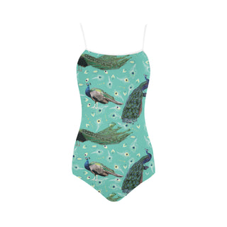 Peacock Strap Swimsuit - TeeAmazing