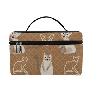 Javanese Cat Cosmetic Bag/Large - TeeAmazing