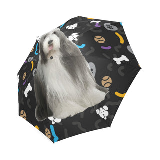 Bearded Collie Dog Foldable Umbrella - TeeAmazing