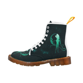 Sailor Neptune White Boots For Men - TeeAmazing