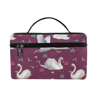 Swan Cosmetic Bag/Large - TeeAmazing