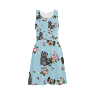 Skye Terrier Flower Atalanta Sundress - TeeAmazing