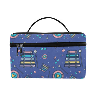 Marimba Pattern Cosmetic Bag/Large - TeeAmazing