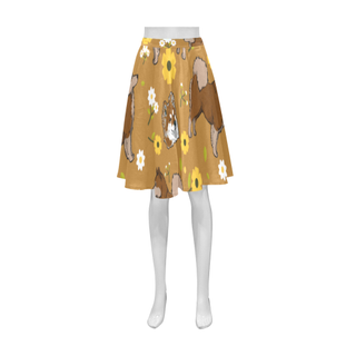 Eurasier Flower Athena Women's Short Skirt - TeeAmazing