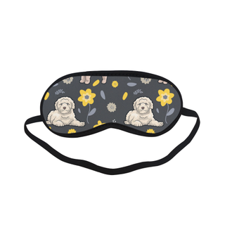 Goldendoodle Flower Sleeping Mask - TeeAmazing