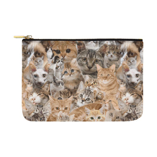 Cat Carry-All Pouch 12.5x8.5 - TeeAmazing