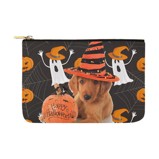 Golden Retriever Halloween Carry-All Pouch 12.5x8.5 - TeeAmazing