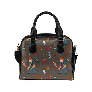 Exterminator Pattern Shoulder Handbag - TeeAmazing