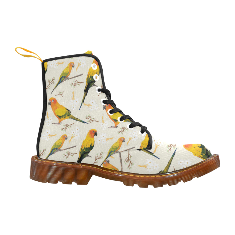 Conures Black Boots For Men - TeeAmazing