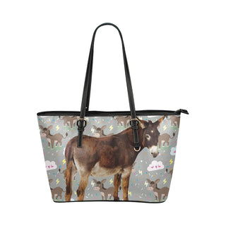 Donkey Leather Tote Bag/Small - TeeAmazing