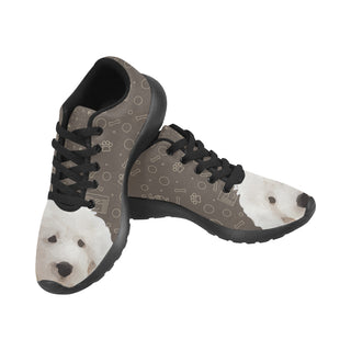 Old English Sheepdog Dog Black Sneakers for Men - TeeAmazing