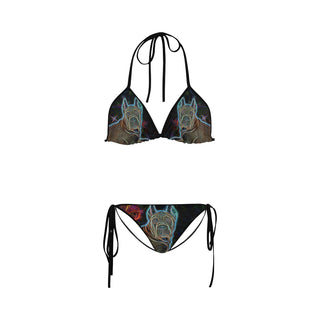 Cane Corso Glow Design 1 Custom Bikini Swimsuit - TeeAmazing