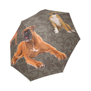 Boxer Lover Foldable Umbrella - TeeAmazing