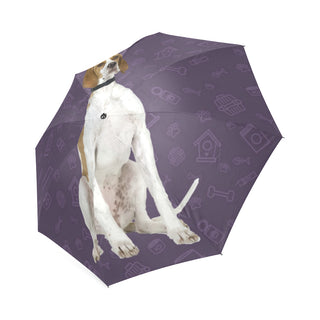 English Pointer Dog Foldable Umbrella - TeeAmazing