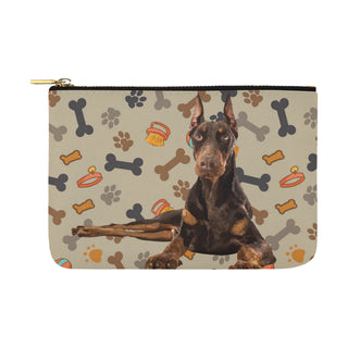 Doberman Dog Carry-All Pouch 12.5x8.5 - TeeAmazing