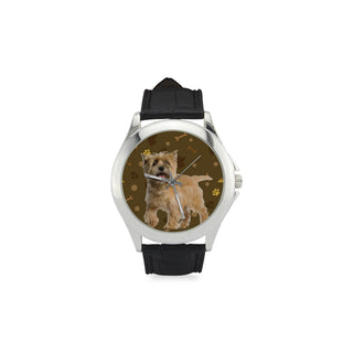 Cairn Terrier Dog Women's Classic Leather Strap Watch - TeeAmazing