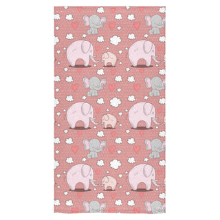 Elephant Pattern Bath Towel 30"x56" - TeeAmazing