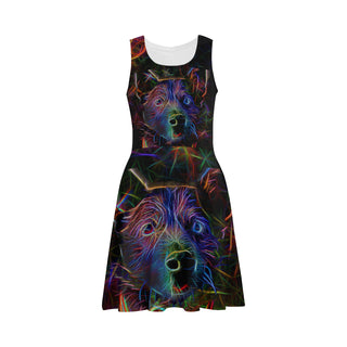 Australian Cattle Dog Glow Design 1 Atalanta Sundress - TeeAmazing