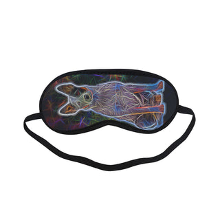 Australian Cattle Dog Glow Design 2 Sleeping Mask - TeeAmazing