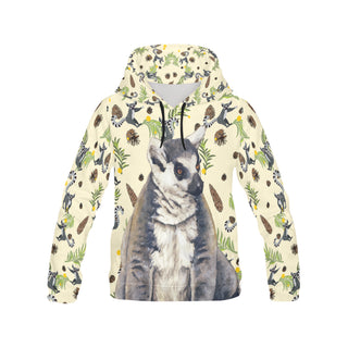 Lemur All Over Print Hoodie for Women - TeeAmazing