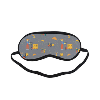 Forklift Driver Pattern Sleeping Mask - TeeAmazing