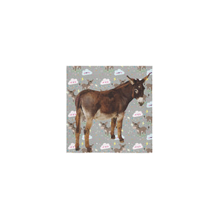 Donkey Square Towel 13x13 - TeeAmazing