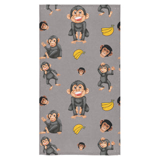 Chimpanzee Pattern Bath Towel 30"x56" - TeeAmazing