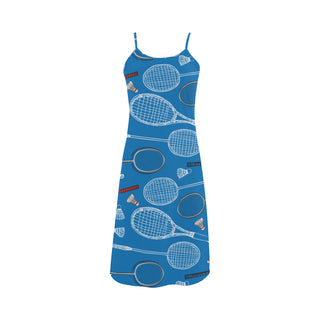 Badminton Pattern Alcestis Slip Dress - TeeAmazing