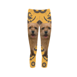 Norwich Terrier Dog Capri Legging (Model L02) - TeeAmazing