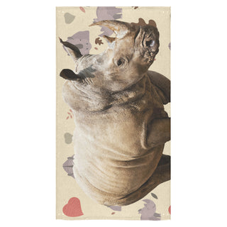 Rhino Bath Towel 30"x56" - TeeAmazing