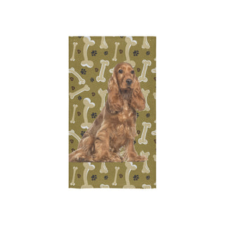 Cocker Spaniel Dog Custom Towel 16"x28" - TeeAmazing
