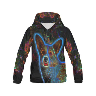 Corgi Glow Design 1 All Over Print Hoodie for Women - TeeAmazing