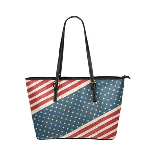4th July V2 Leather Tote Bag/Small - TeeAmazing