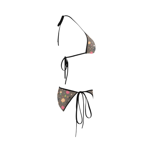 Cane Corso Flower Custom Bikini Swimsuit - TeeAmazing