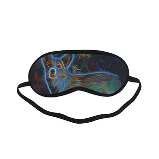 Corgi Glow Design 1 Sleeping Mask - TeeAmazing