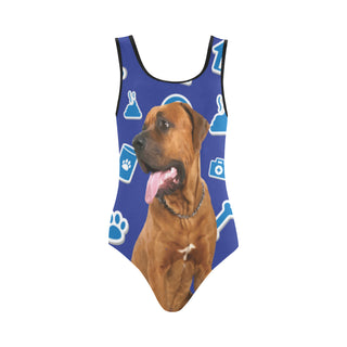 Tosa Dog Vest One Piece Swimsuit - TeeAmazing