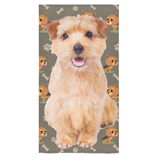 Norfolk Terrier Bath Towel 30"x56" - TeeAmazing